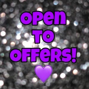 Offers always considered!